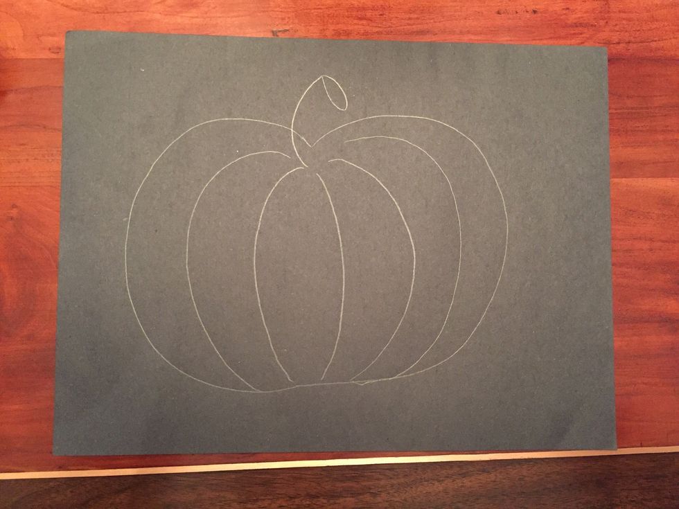 Add an oval to the top of that line.