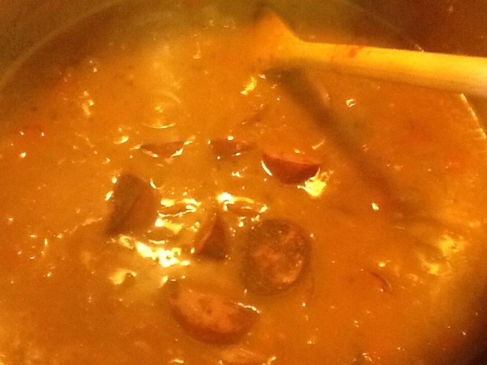 Add andouille back in