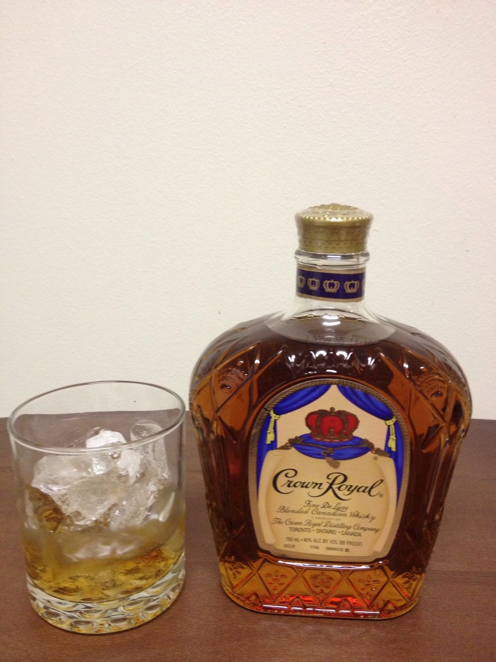 Add another 1-1/4oz (a shot) of Crown Royal!!