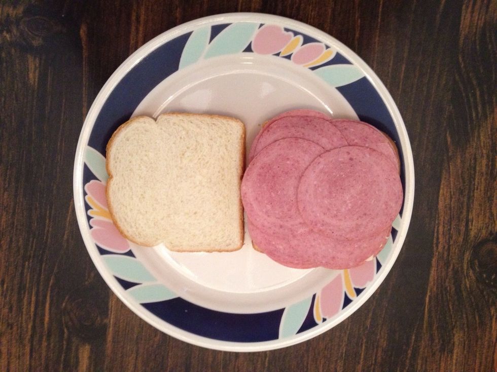 Add another layer of Prasky (again about 5-6 slices)...