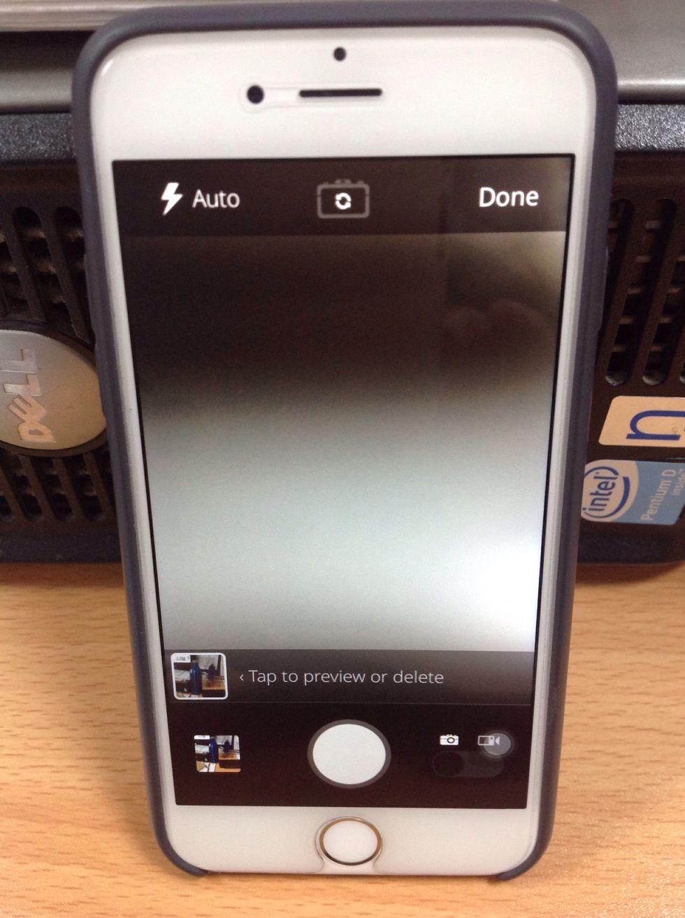 Add another photo or press 'done'.