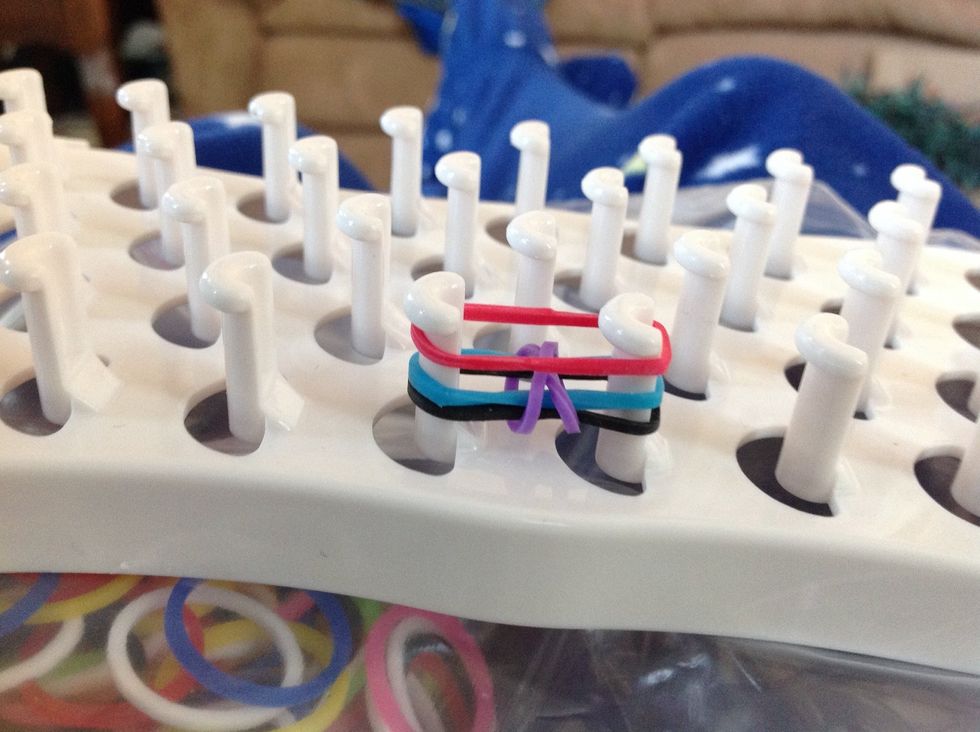 Add another rubber band on top