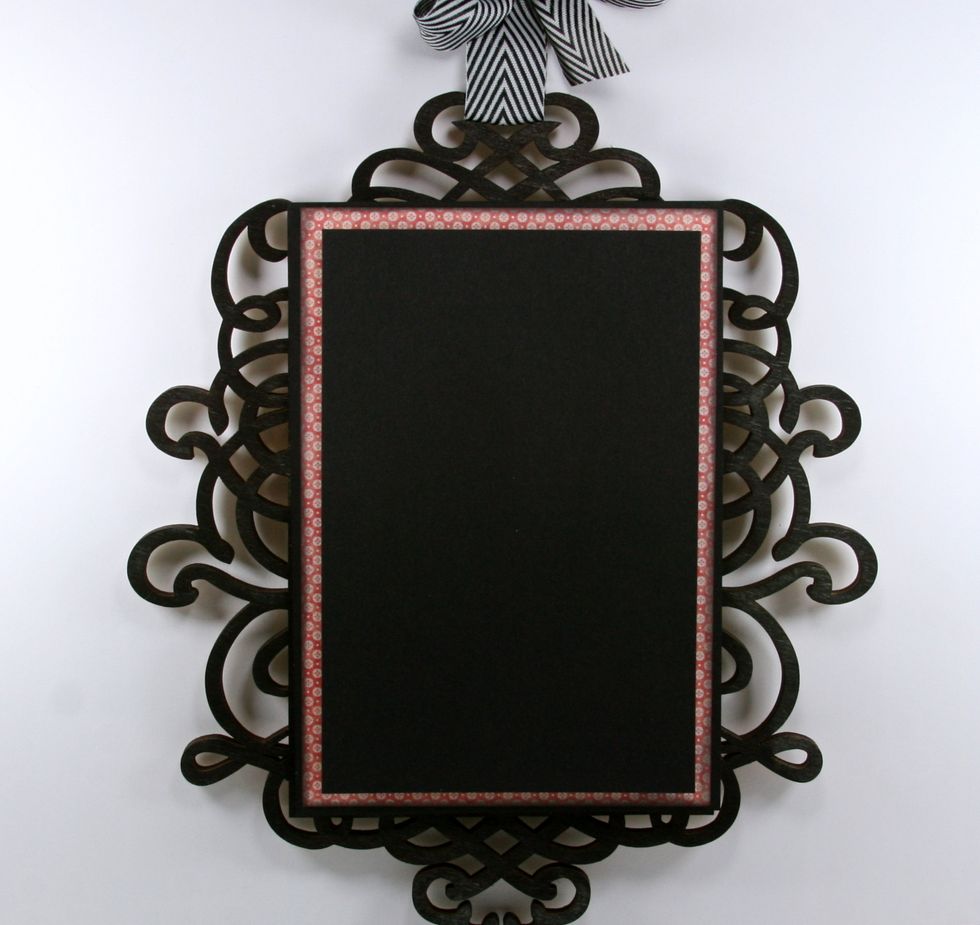 Add another section with black cardstock......