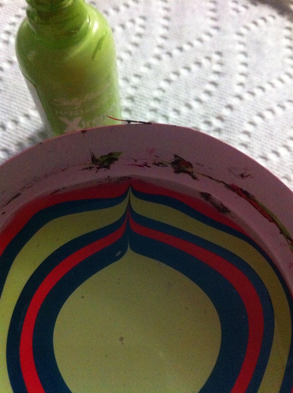 Add any kind of design with your toothpick.