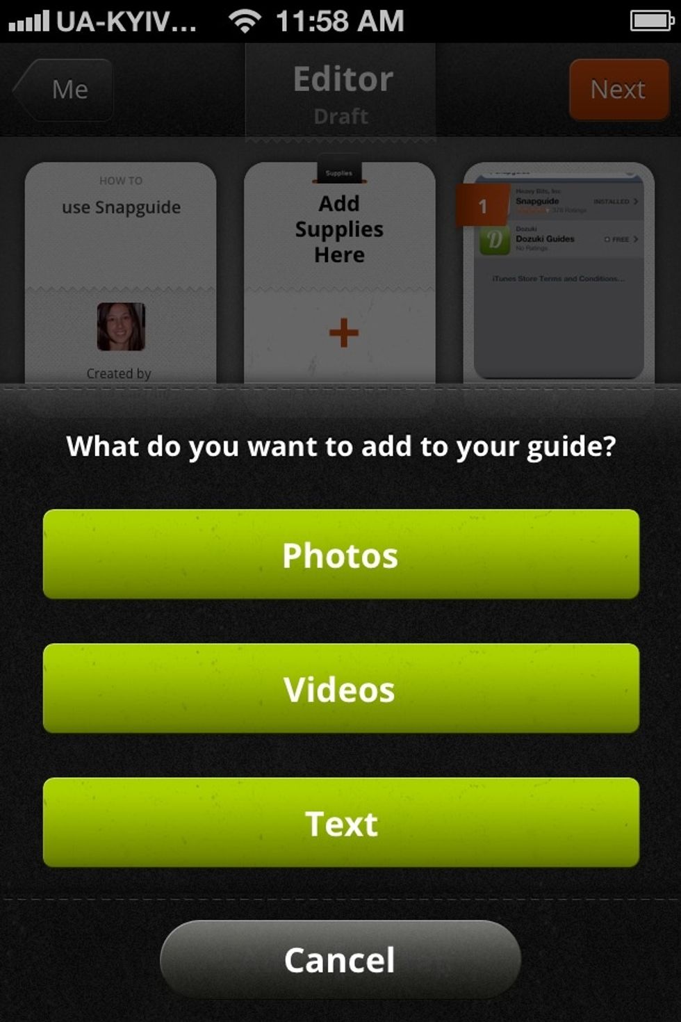 Add as many steps as you need