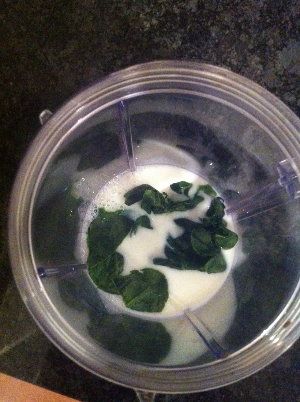 Add as much spinnach as you like(if any)