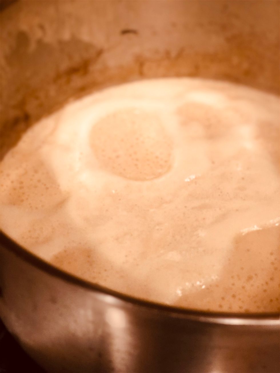 Add back to the pan and reduce to desired flavor and thickness