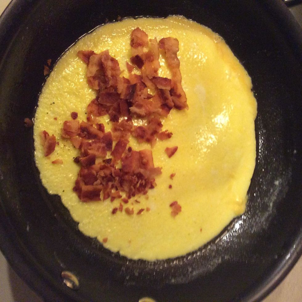 Add bacon to your eggs