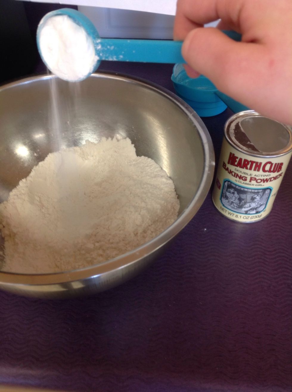 Add baking powder