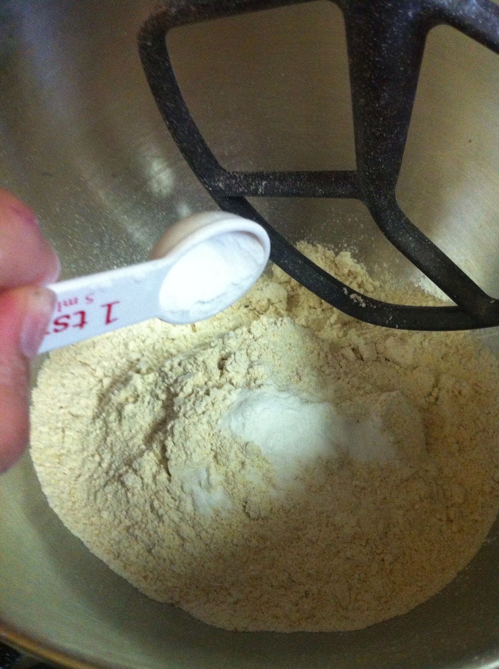 Add baking soda...