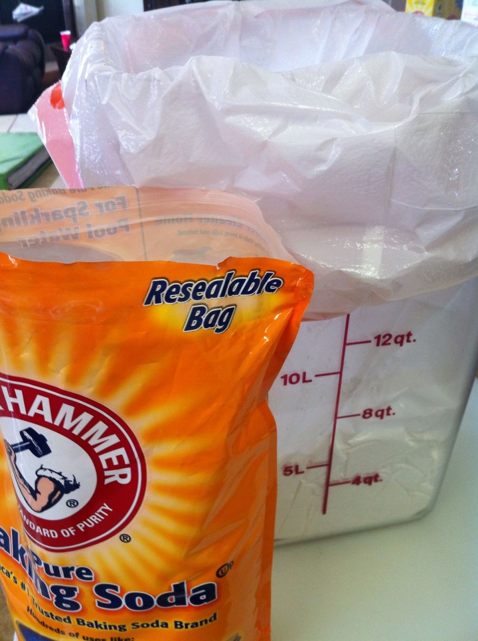 Add baking soda....