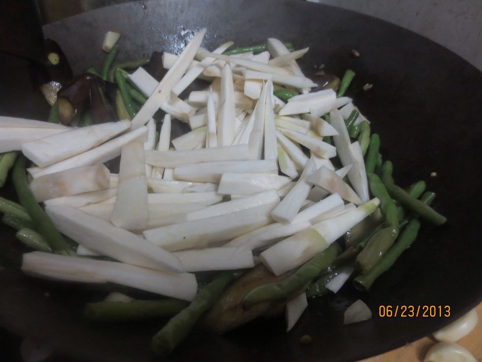 Add bamboo shoots