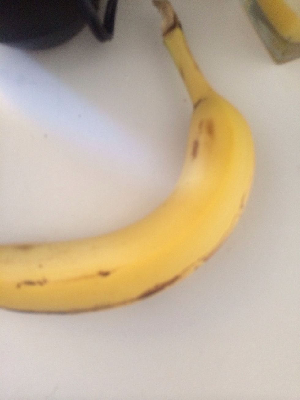 Add banana to blender
