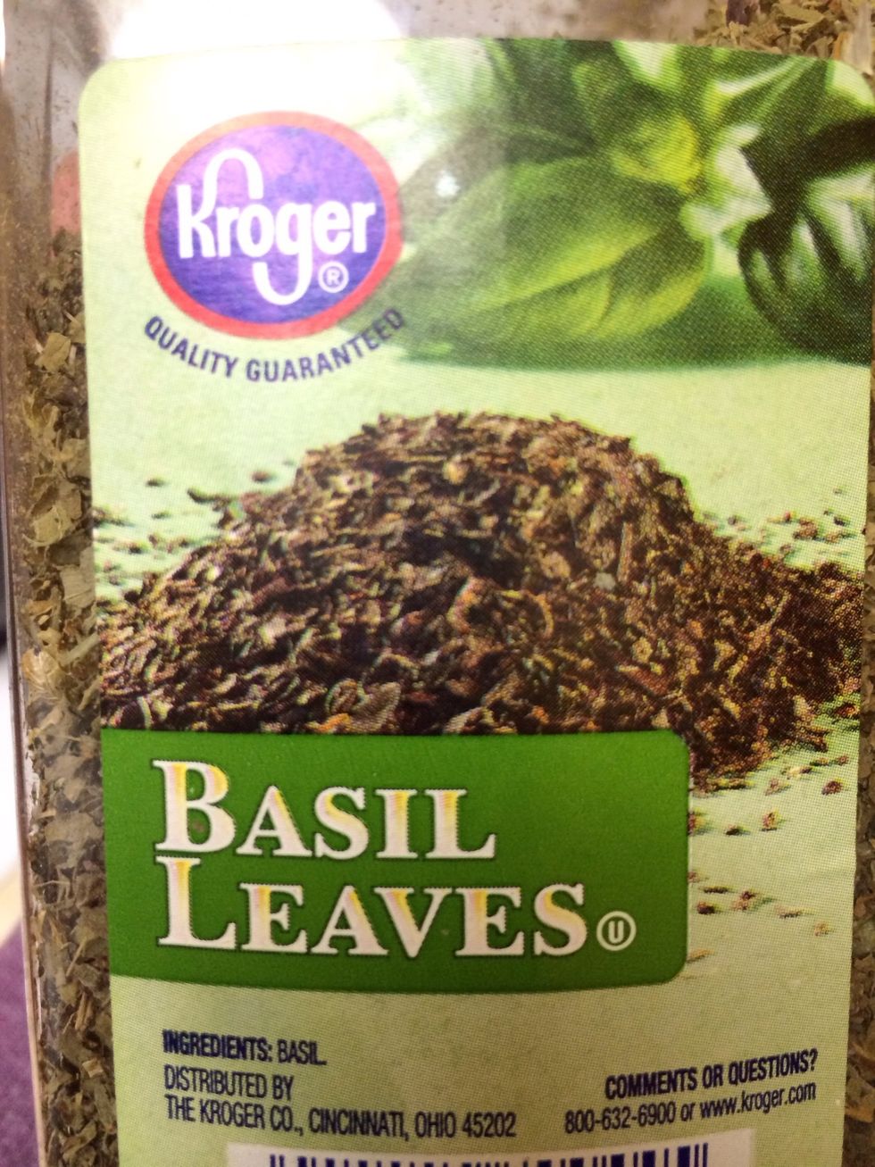 Add basil liberally fresh basil is also nice