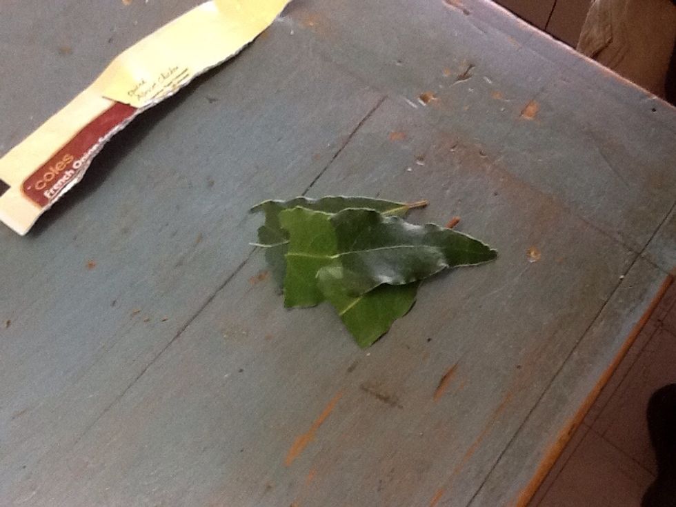 Add bay leaves