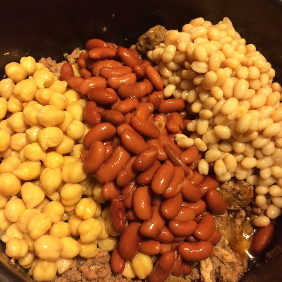 Add beans...