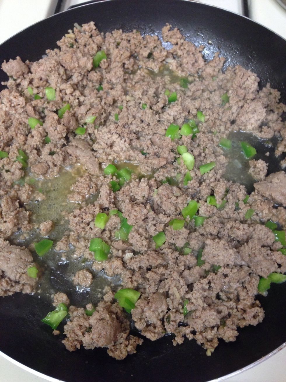 Add bell peppers