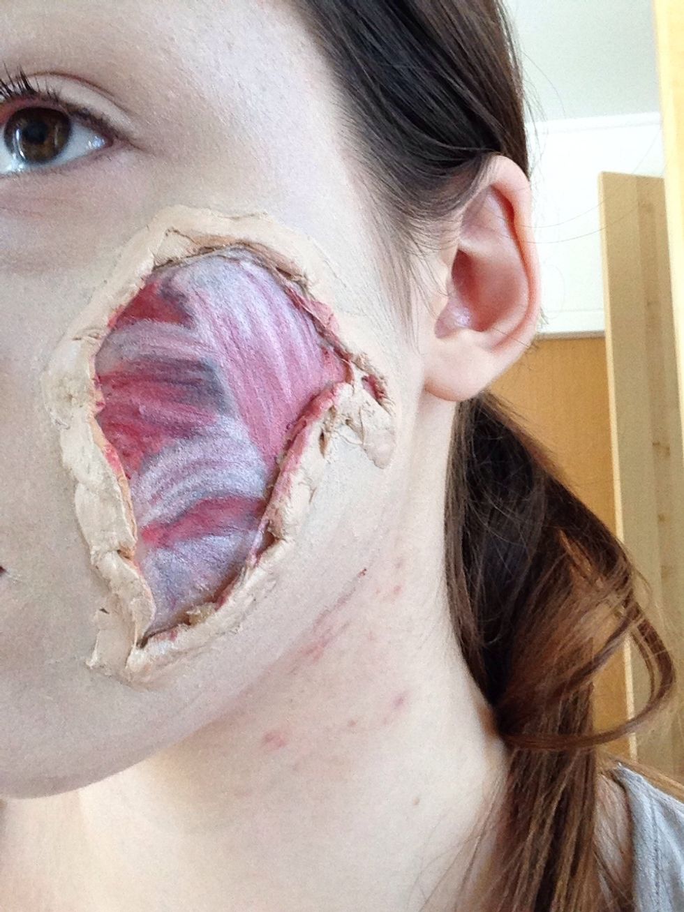 Add black eyeshadow, blend and create a more 3d looking effect