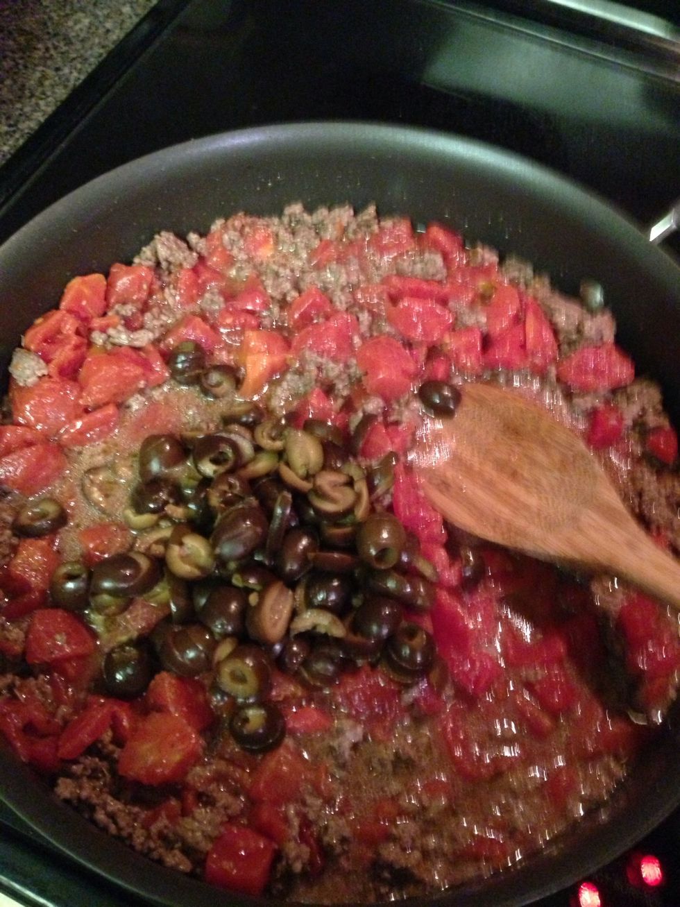 Add black olives