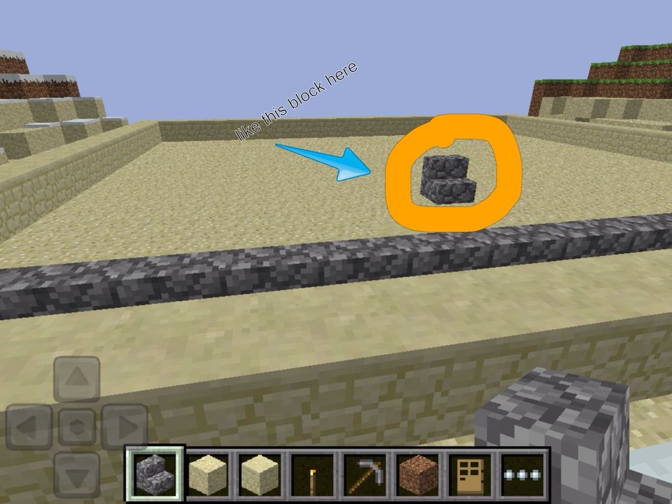 Add blocks around the edge