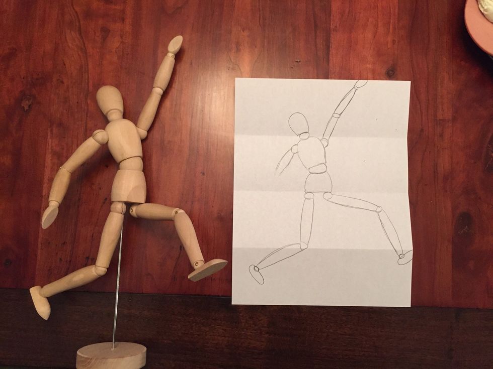 Add Bob's left upper arm.