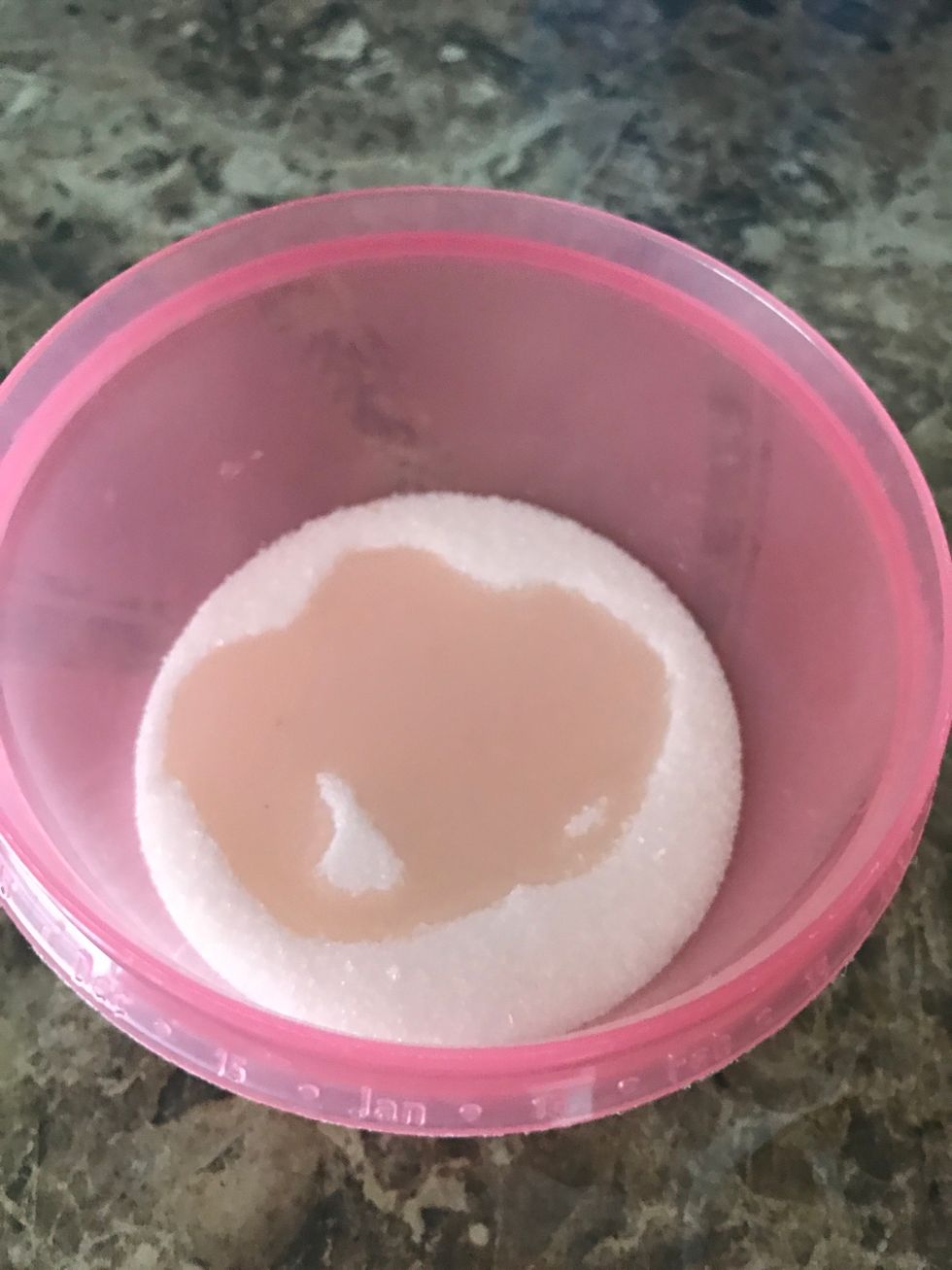 Add body wash or shampoo