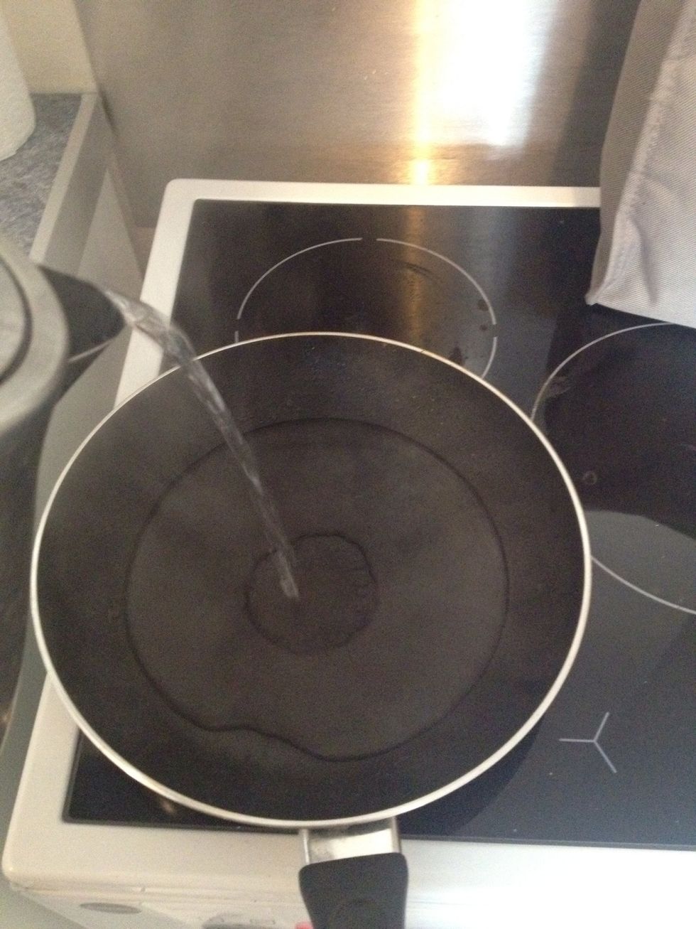 Add boiling water