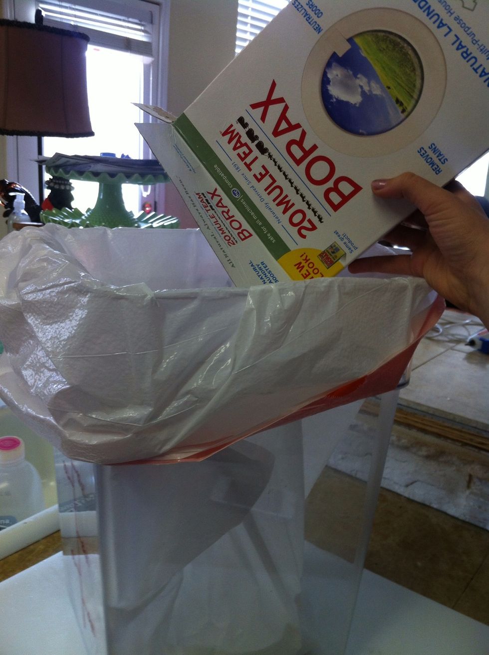 Add borax...