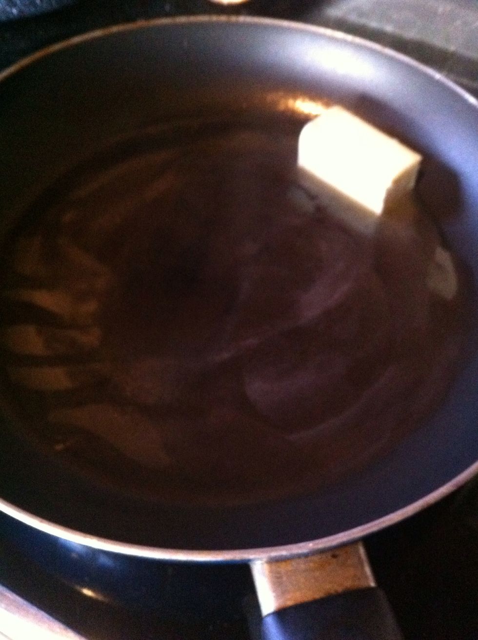 Add bout 2 Tbls butter