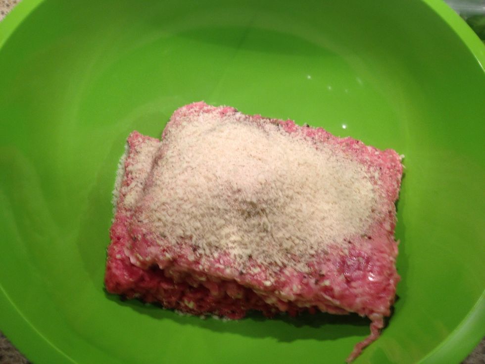 Add breadcrumbs. I used plain and Panko.