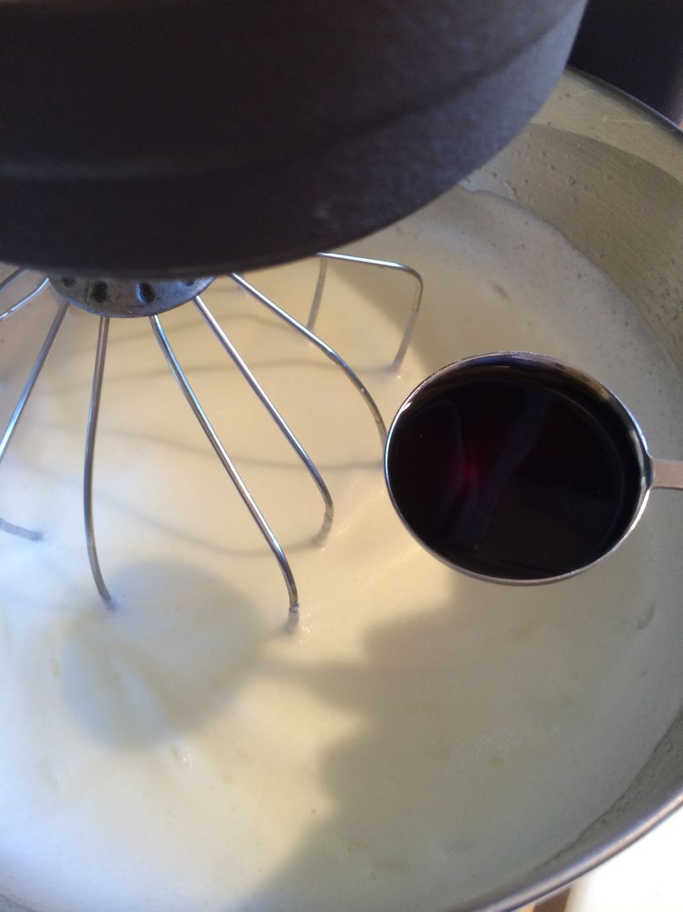 Add brewed espresso. You can use  1 tsp of instant espresso powder if brewed espresso is unavailable.