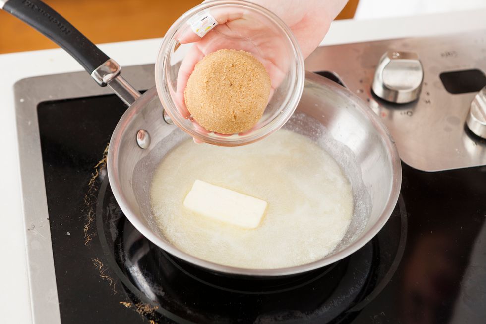 Add brown sugar and stir to combine.