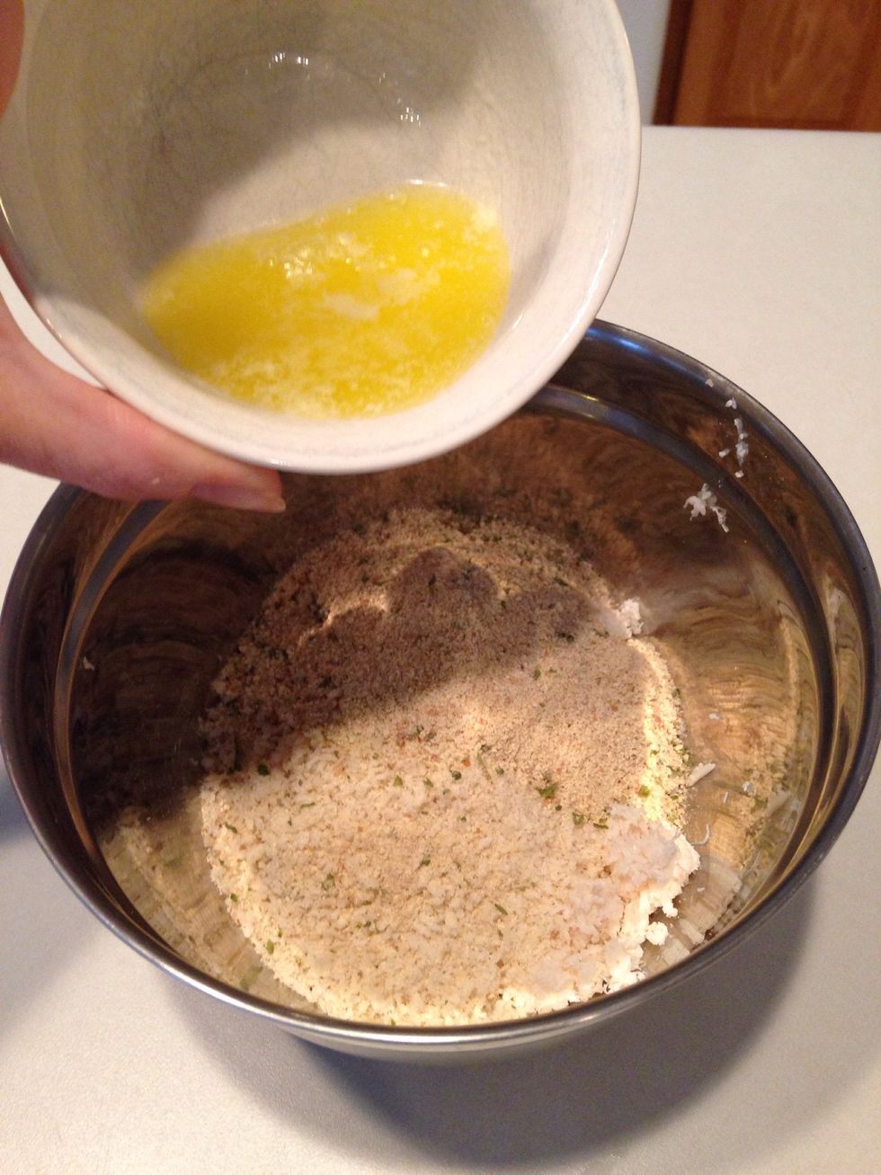 Add butter. Mix well.