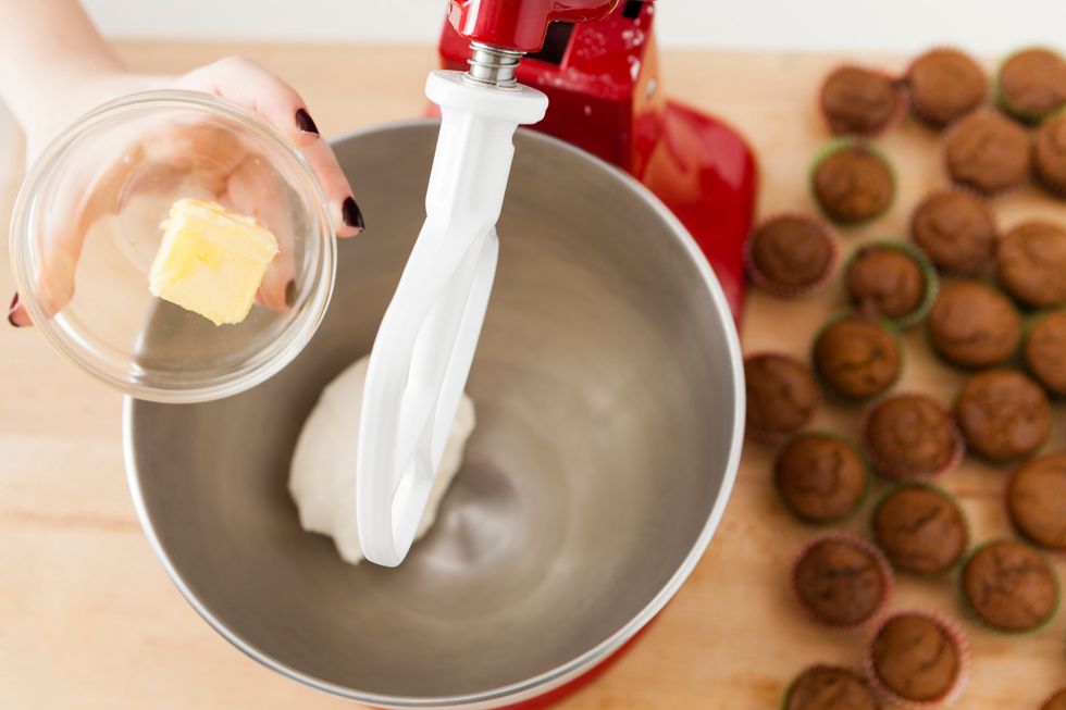 Add butter.