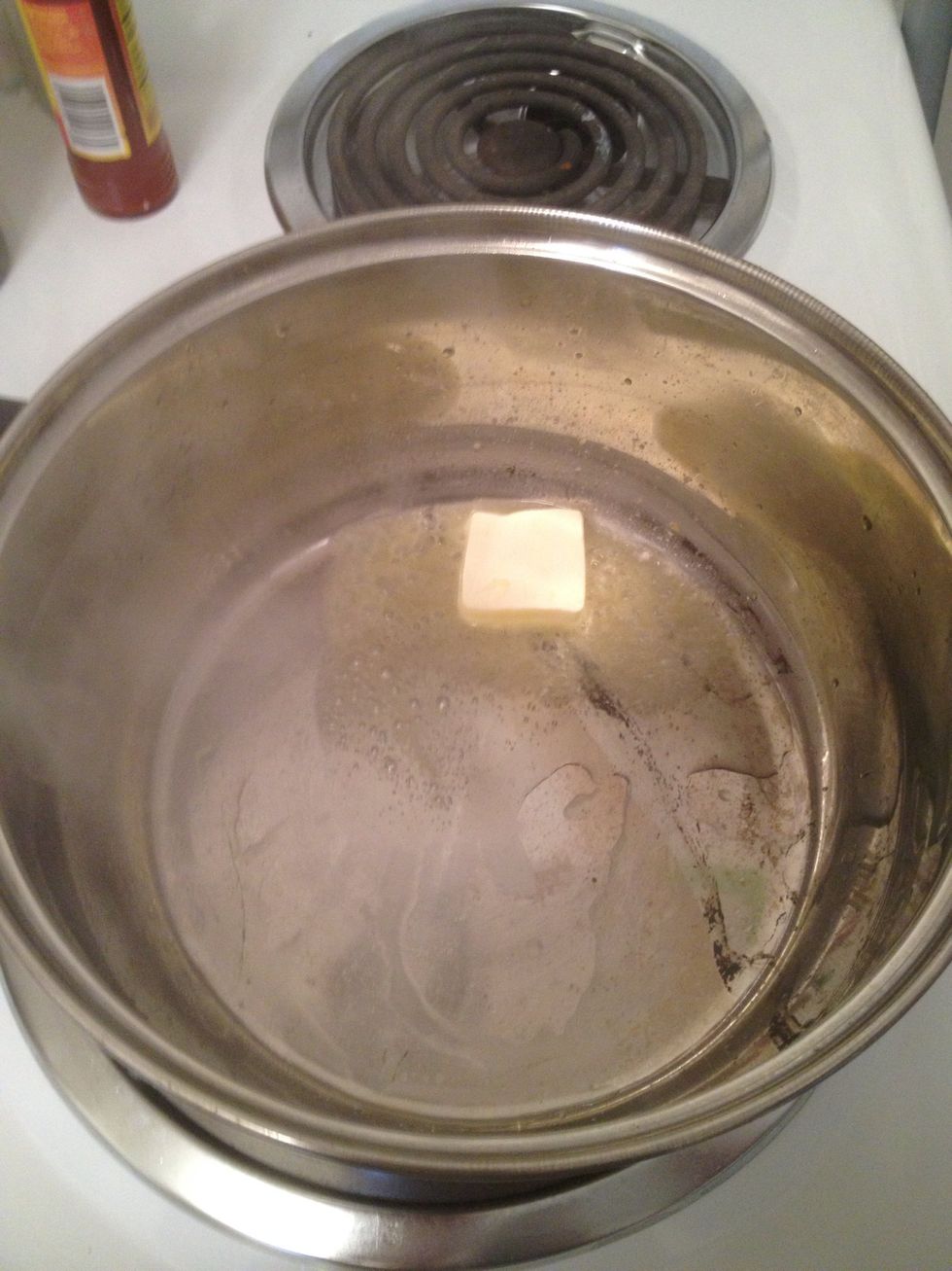 Add butter.