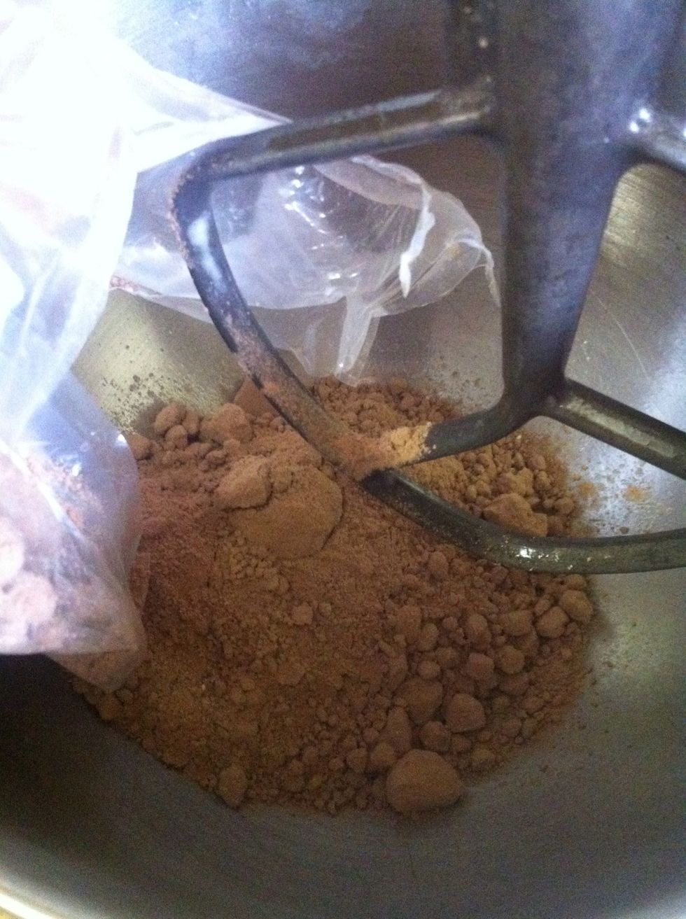 Add cake mix...