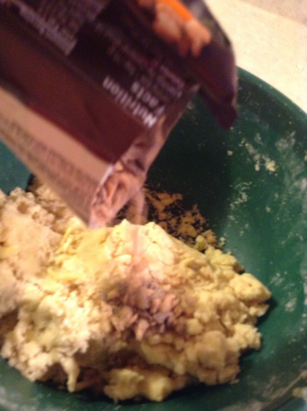 Add candies or chocolate chips