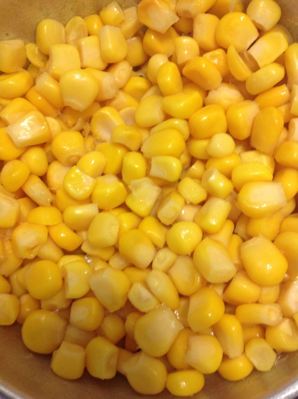 Add caned corn