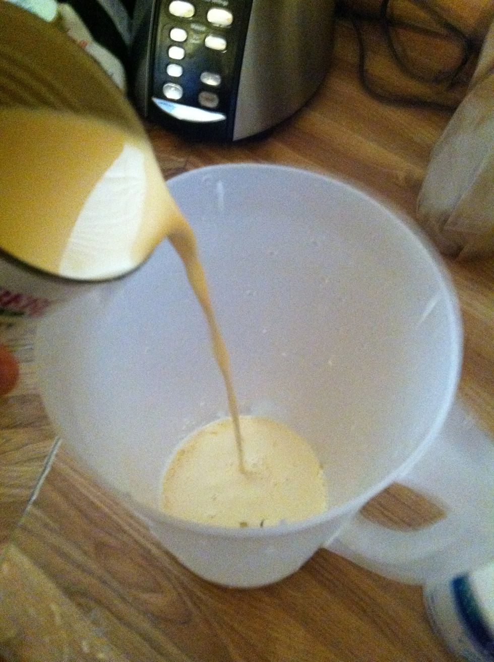Add canned goats milk