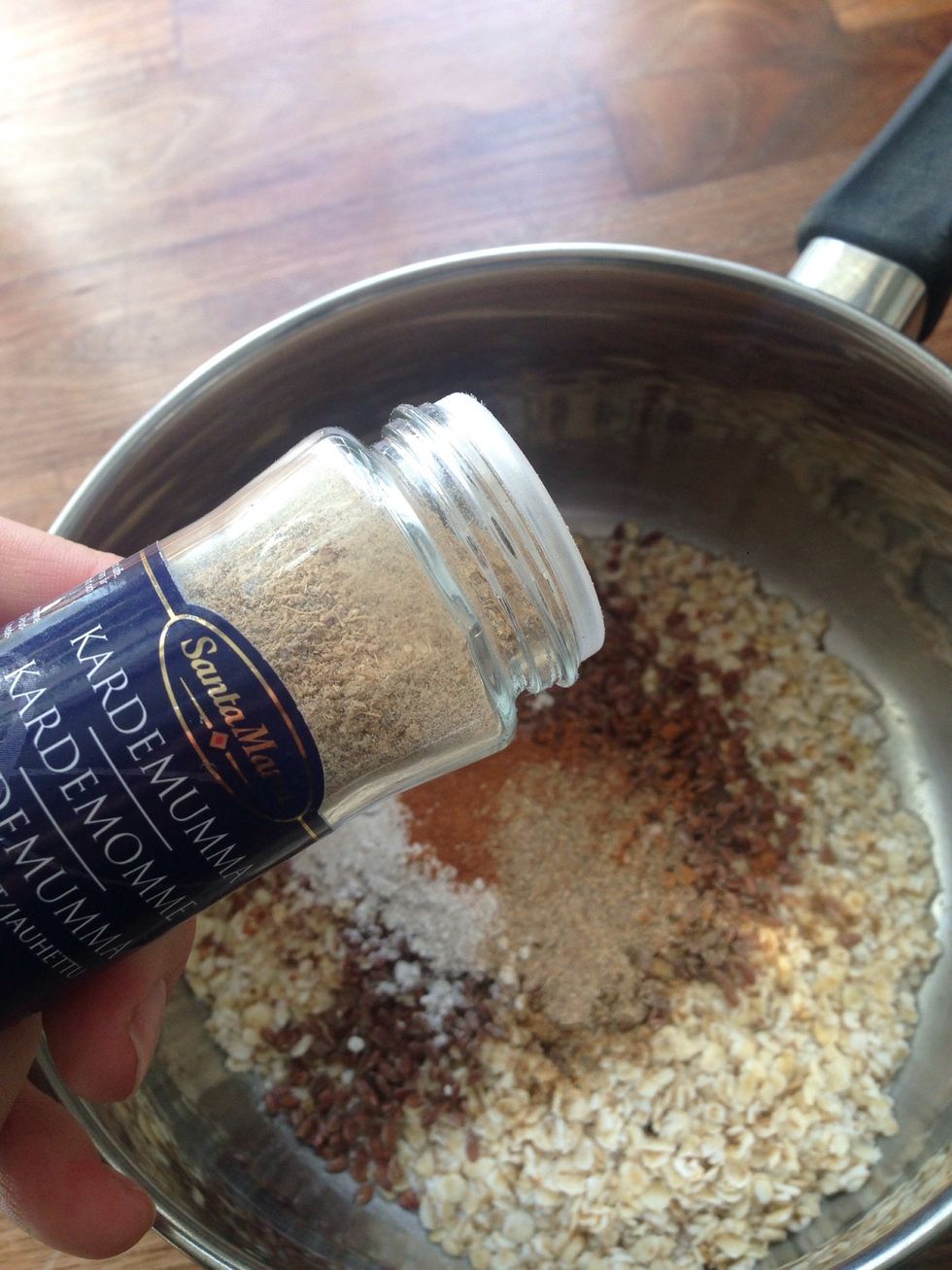 Add cardamom
