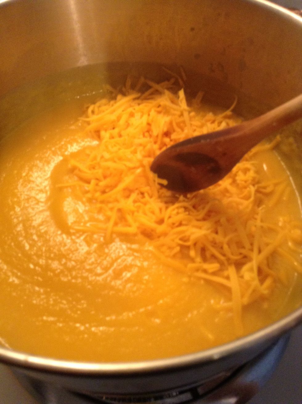 Add cheddar cheese (optional)
