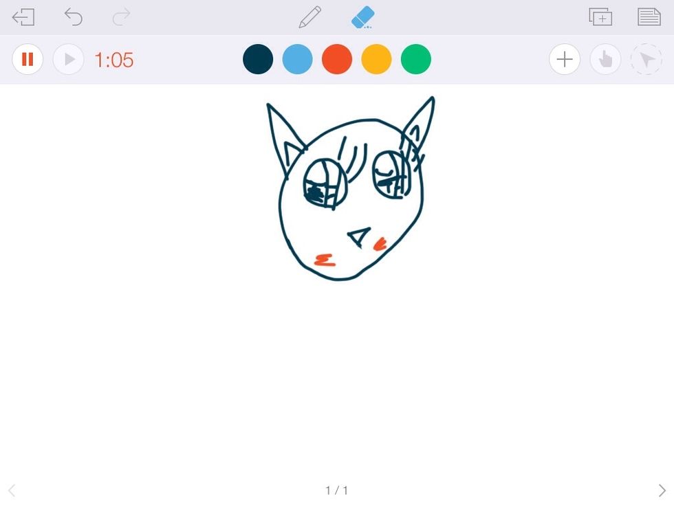 Add cheeks (if you want)