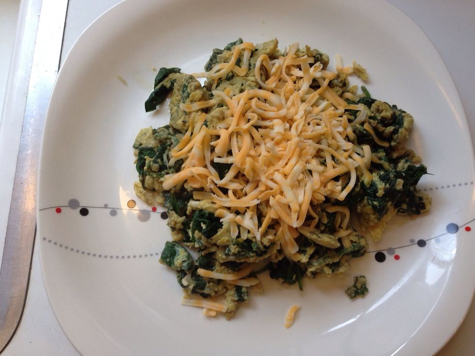 Add cheese! I also love to wrap this up in a tortilla!