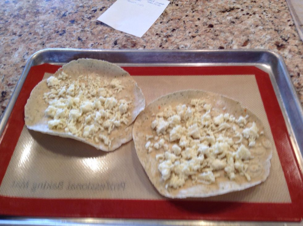 Add cheese or other ingredients.