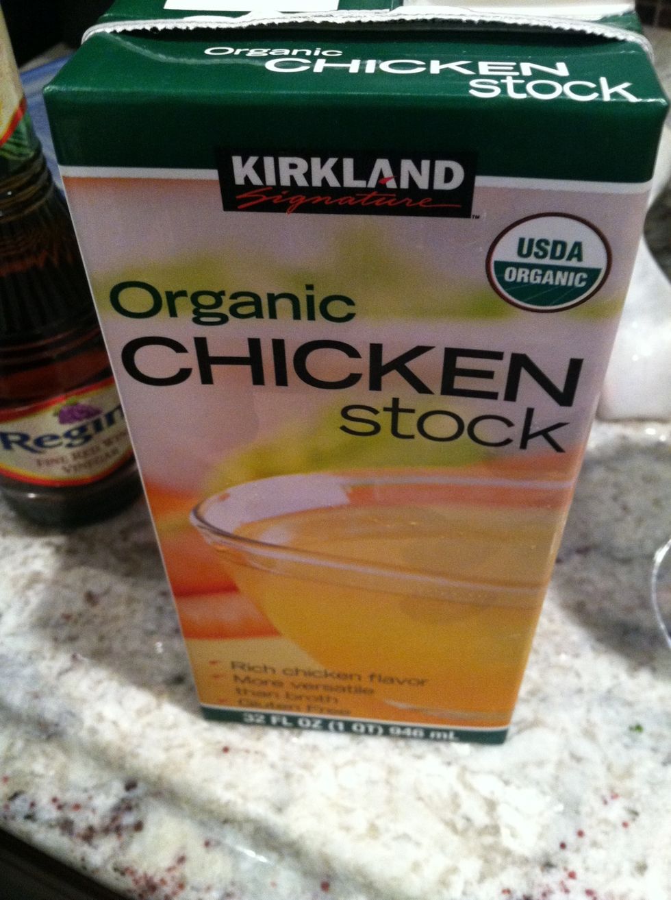 Add chicken stock