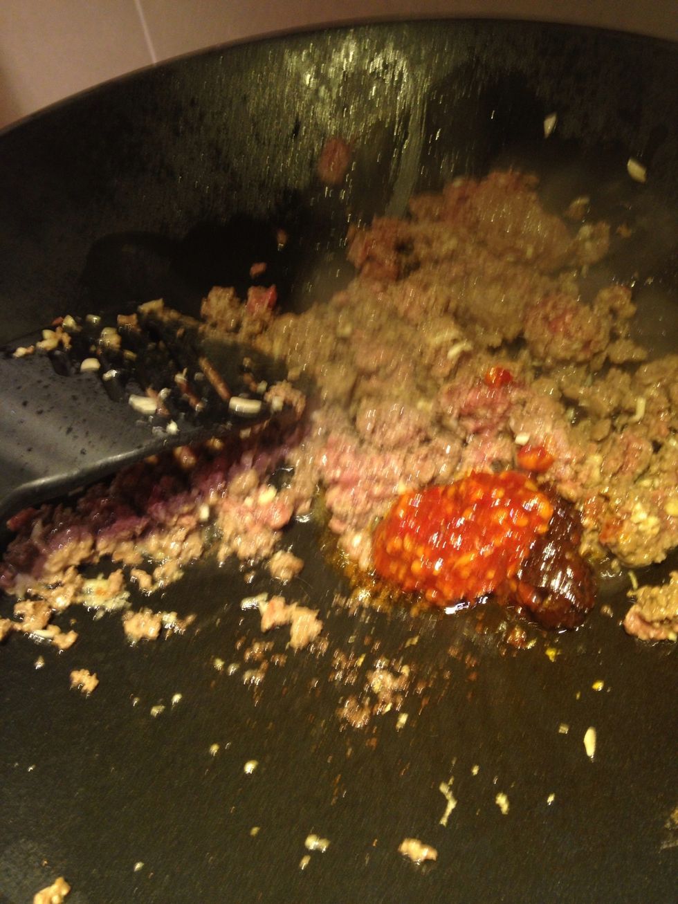 Add chili sauce
