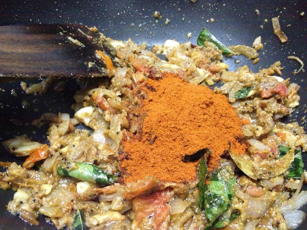 add Chilli powder
