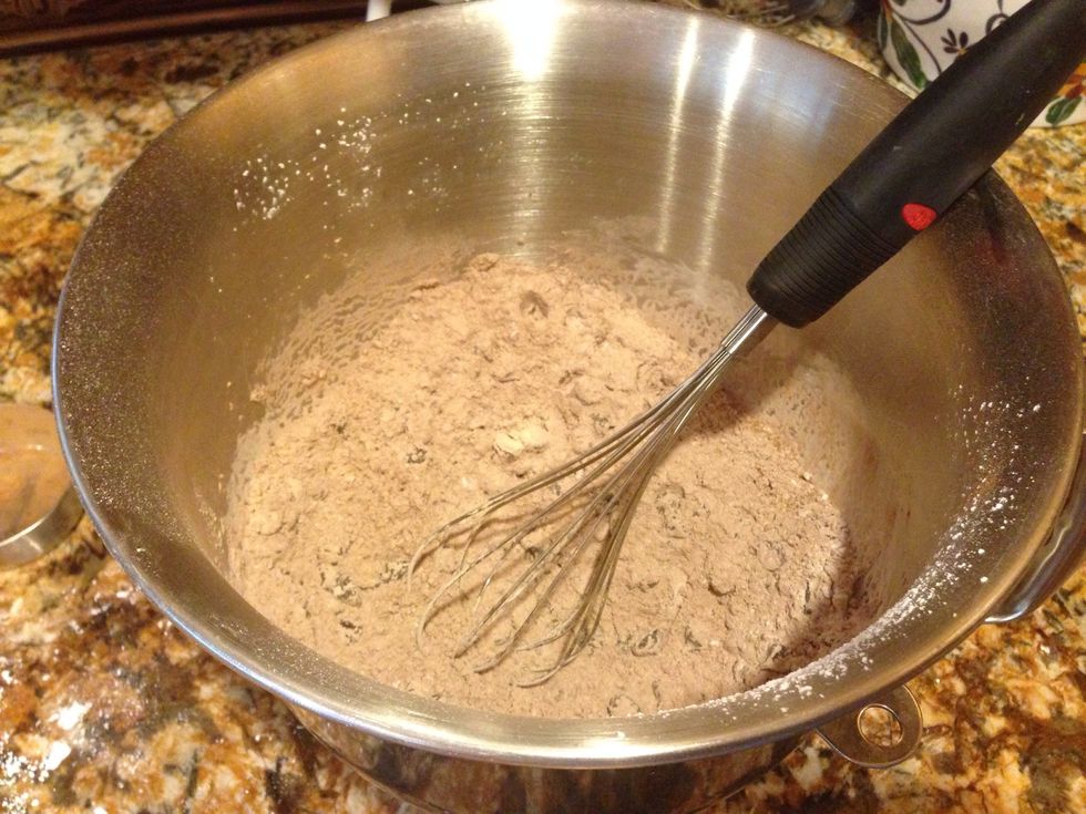 Add chocolate chips and stir!