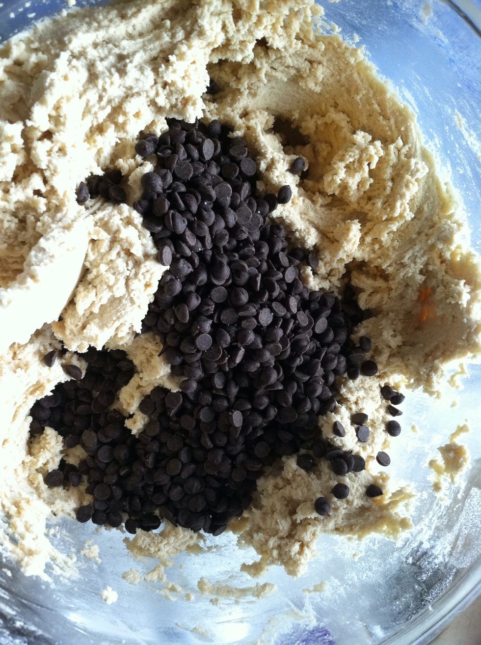 Add chocolate chips to the mix!