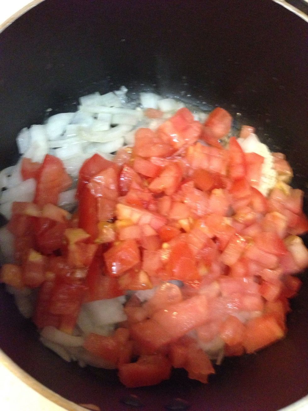 Add chopped tomato \ud83c\udf45